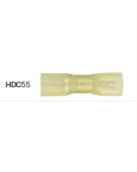 Quikcrimp Yellow Female Heatshrink 6.3mm Blade Terminal - Fully Insulated 100 Pack