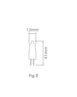 Ionnic 060-012/50W Globe Halogen 12V 50W G6.35