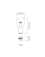 Ionnic 1098/10 Globe Halogen 12V 20/5W BA15D