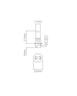 Ionnic 62201 Globe Halogen H3 Rally 12V 100W PK22s