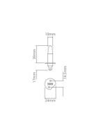 Ionnic 64155LTS Globe Halogen H1 24V 70W Truckstar P14.5