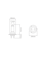 Ionnic 64210NBU Globe Halogen H7 12V 55W Night Breaker