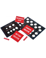 Ionnic ENG-STARTER Adhesive Backed Egraved Panels - 40 x 10mm