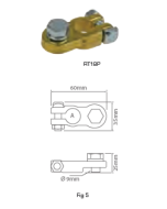 Ionnic RT17N Negative Bolt, 16mm Battery Terminals